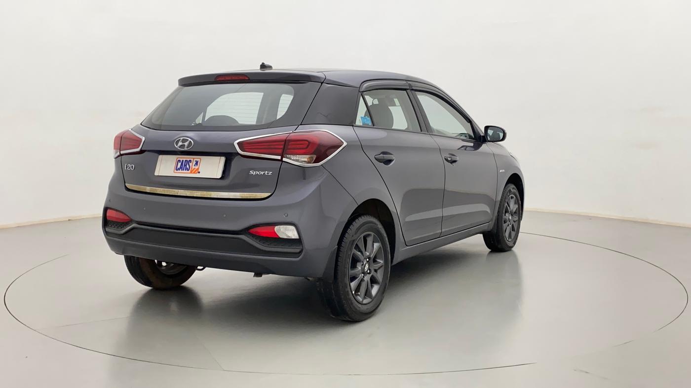2019 Hyundai Elite i20 1.2 SPORTS PLUS VTVT CVT, Petrol, Automatic, 9,271 km, Right Back Diagonal