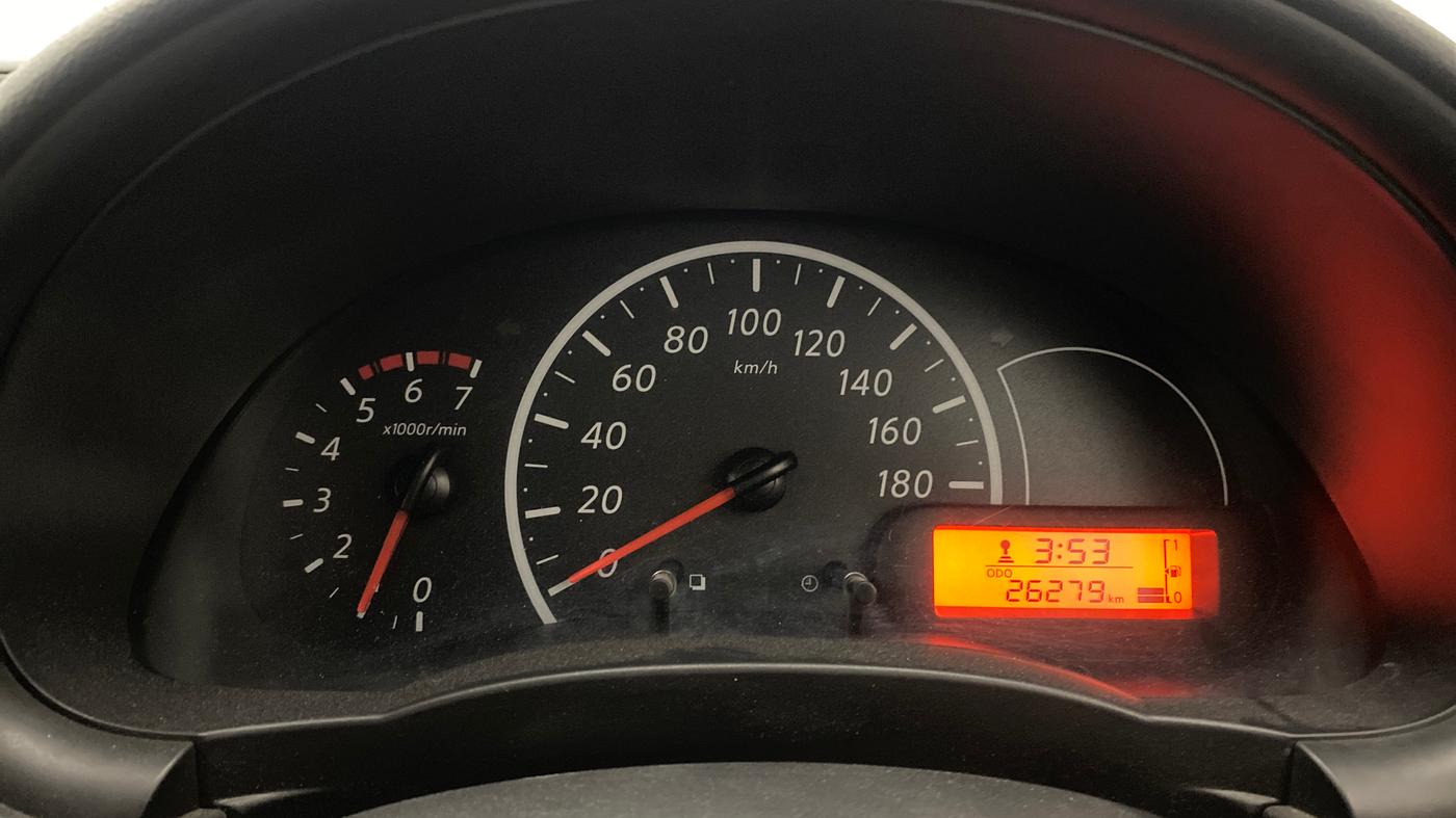 2016 Nissan Micra Active XV, Petrol, Manual, 26,279 km, Odometer Image