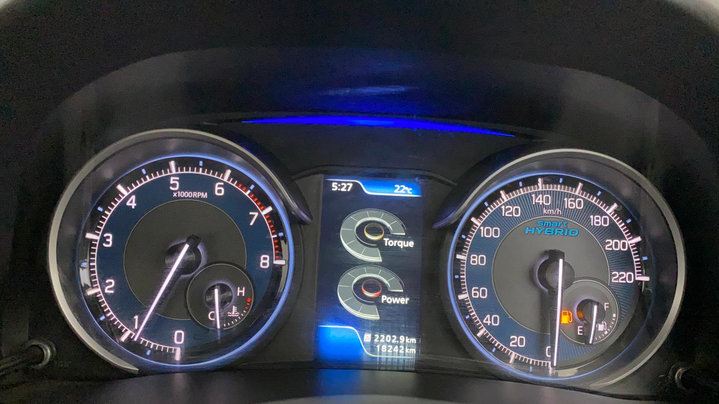 2021 Maruti XL6 ZETA MT, Petrol, Manual, 18,240 km, Odometer Image