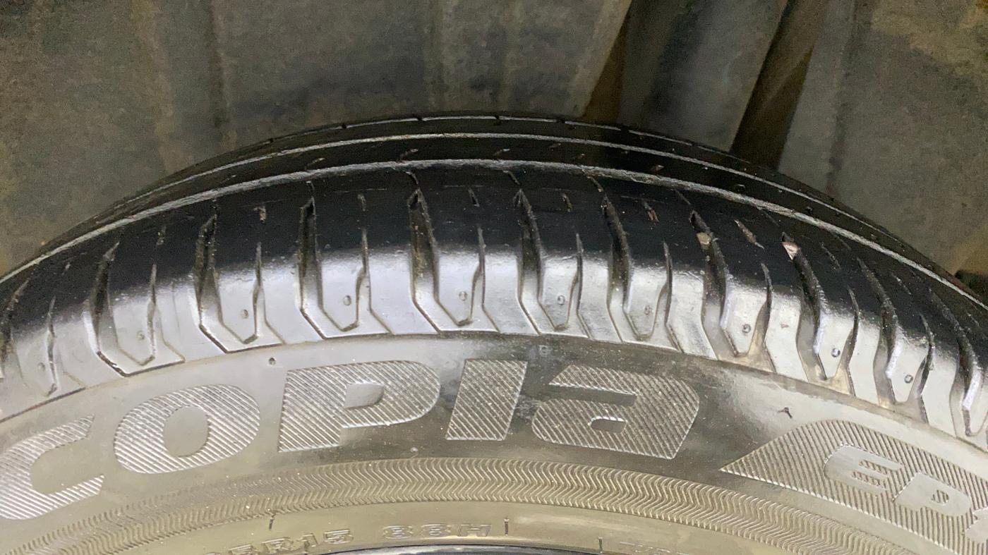 2021 Maruti XL6 ZETA MT, Petrol, Manual, 18,240 km, Left Rear Tyre Tread