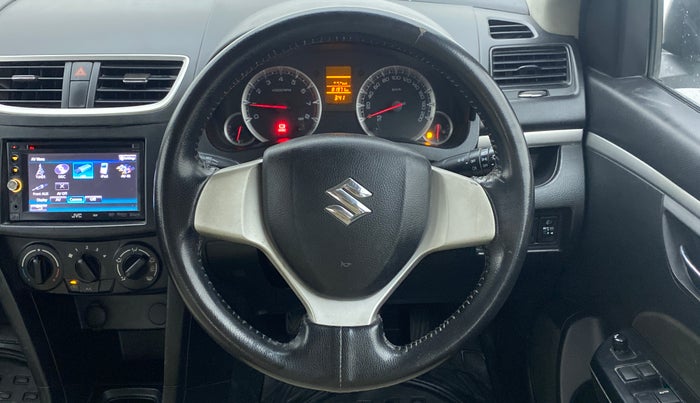 2013 Maruti Swift VXI D, Petrol, Manual, 82,061 km, Steering Wheel Close Up