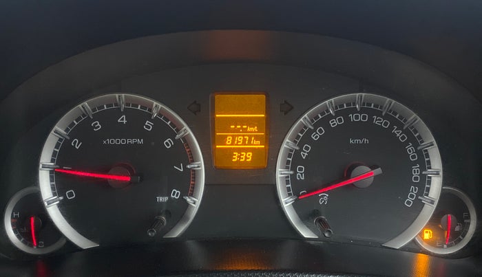 2013 Maruti Swift VXI D, Petrol, Manual, 82,061 km, Odometer Image