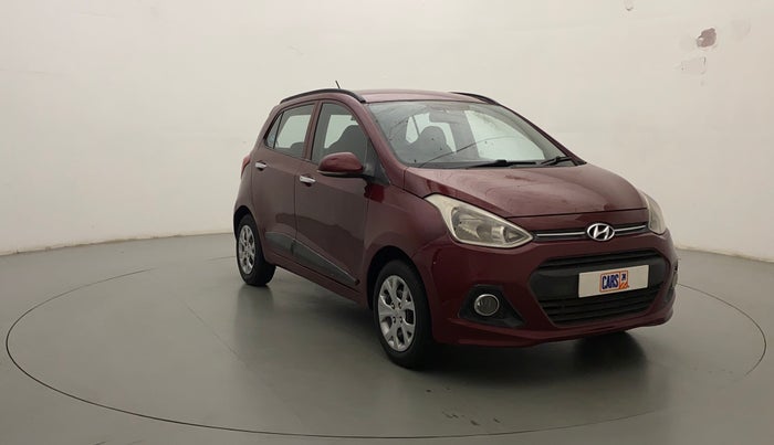 2015 Hyundai Grand i10 SPORTZ 1.2 KAPPA VTVT, Petrol, Manual, 92,957 km, Right Front Diagonal