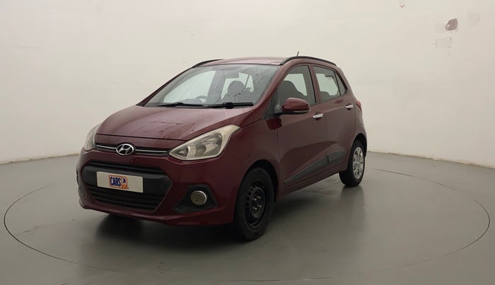 2015 Hyundai Grand i10 SPORTZ 1.2 KAPPA VTVT, Petrol, Manual, 92,957 km, Left Front Diagonal