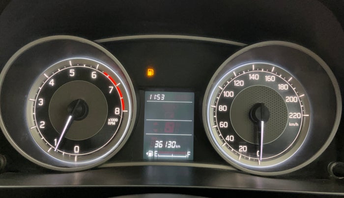 2017 Maruti Dzire VXI, Petrol, Manual, 36,254 km, Odometer Image