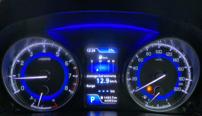 2018 Maruti Baleno ALPHA CVT PETROL 1.2, Petrol, Automatic, 44,902 km, Odometer Image