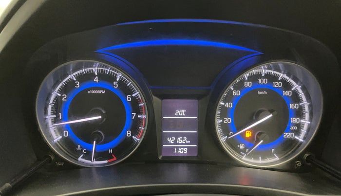 2018 Maruti Baleno DELTA PETROL 1.2, Petrol, Manual, 42,114 km, Odometer Image