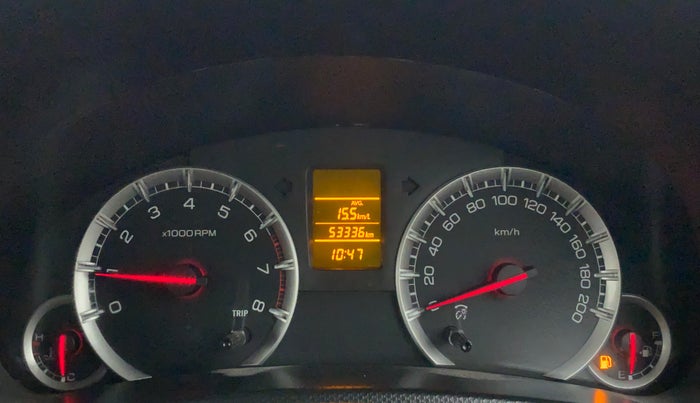 2017 Maruti Swift VXI, Petrol, Manual, 53,336 km, Odometer Image