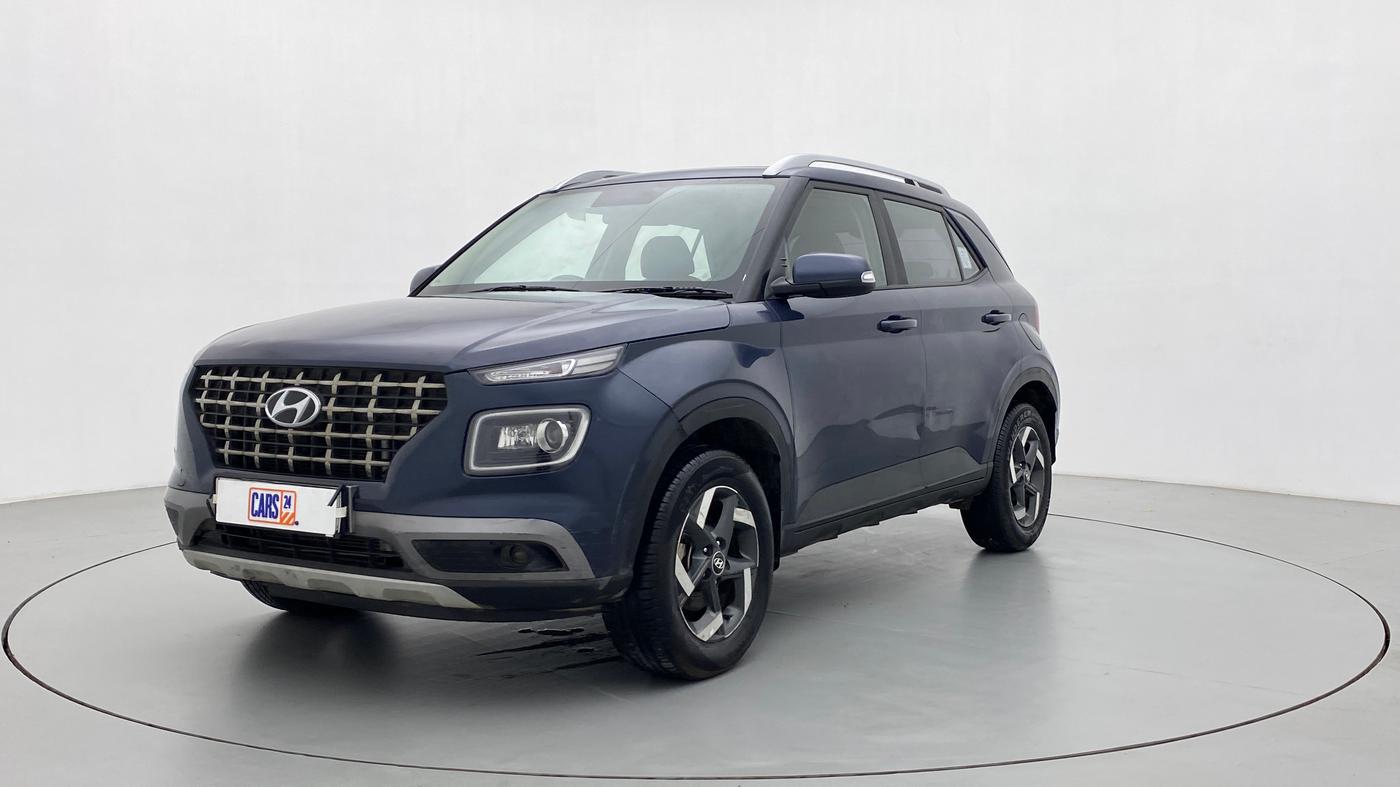 2021 Hyundai VENUE SX 1.5 CRDI, Diesel, Manual, 1,22,174 km, Left Front Diagonal