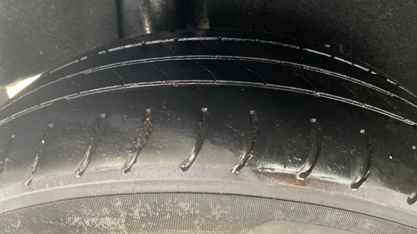 2021 Toyota Glanza G, Petrol, Manual, 75,777 km, Right Rear Tyre Tread