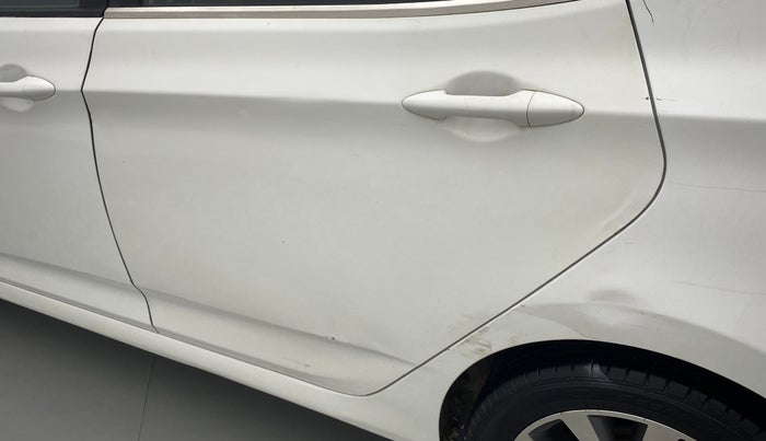 2016 Hyundai Verna 1.6 CRDI SX, Diesel, Manual, 80,425 km, Rear left door - Paint has faded