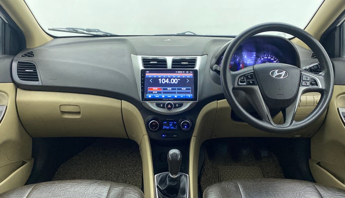2016 Hyundai Verna 1.6 CRDI SX, Diesel, Manual, 80,425 km, Dashboard