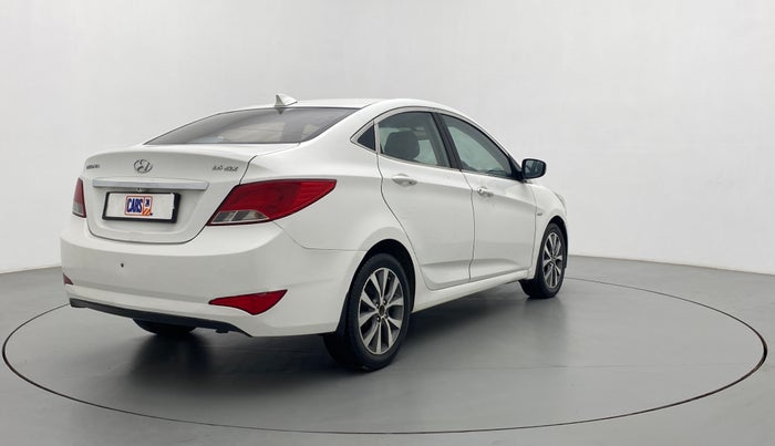 2016 Hyundai Verna 1.6 CRDI SX, Diesel, Manual, 80,425 km, Right Back Diagonal