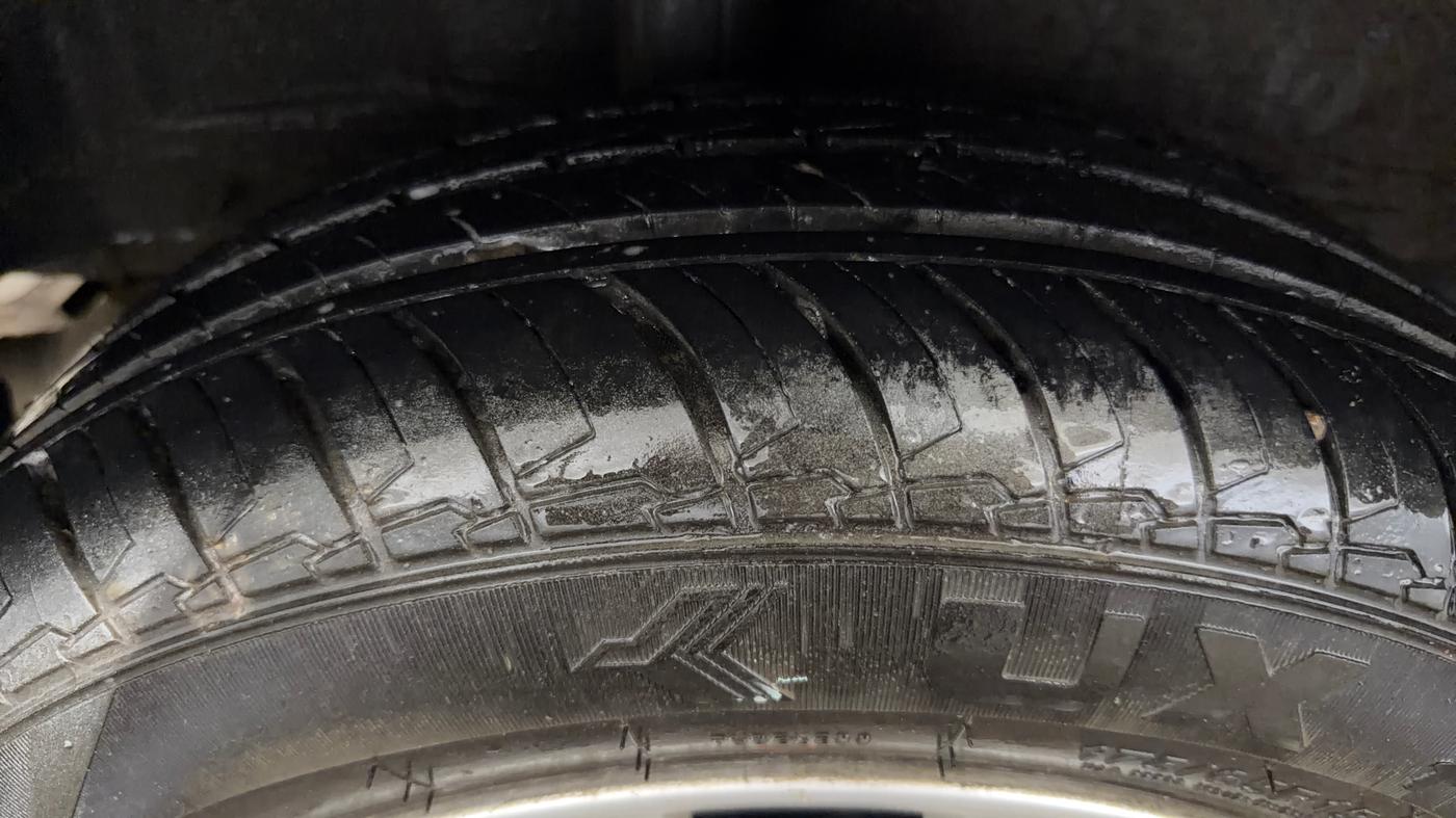 2018 Toyota YARIS V CVT, Petrol, Automatic, 53,045 km, Right Rear Tyre Tread