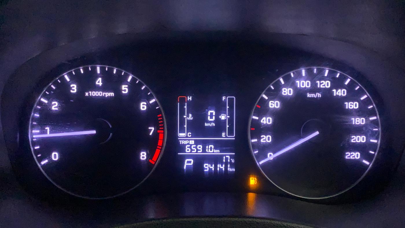2017 Hyundai Creta SX PLUS AT 1.6 PETROL, Petrol, Automatic, 93,775 km, Odometer Image