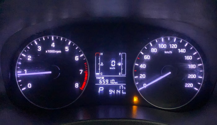 2017 Hyundai Creta SX PLUS AT 1.6 PETROL, Petrol, Automatic, 94,137 km, Odometer Image