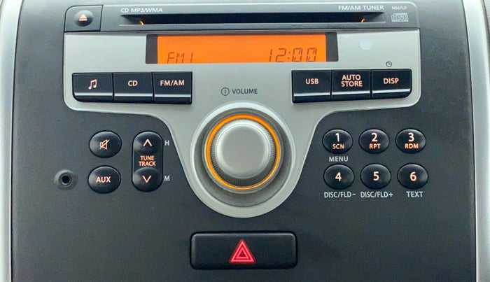 2012 Maruti Wagon R 1.0 VXI, Petrol, Manual, 61,609 km, Infotainment System