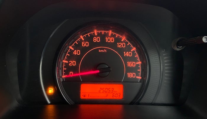 2020 Maruti New Wagon-R VXI 1.2L, Petrol, Manual, 25,066 km, Odometer Image