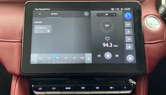 2021 MG ASTOR SAVVY 1.3 TURBO AT S RED, Petrol, Manual, 8,322 km, Infotainment System