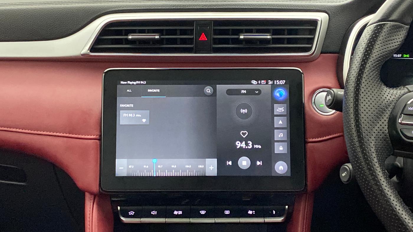 2021 MG ASTOR SAVVY 1.3 TURBO AT S RED, Petrol, Manual, 8,322 km, Air Conditioner