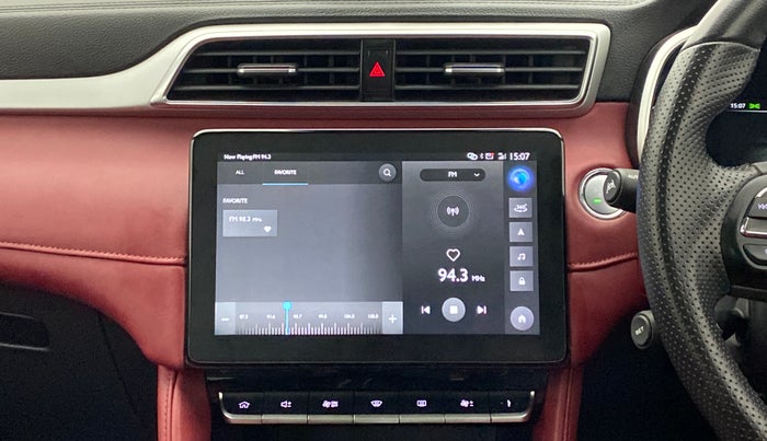 2021 MG ASTOR SAVVY 1.3 TURBO AT S RED, Petrol, Manual, 8,322 km, Air Conditioner