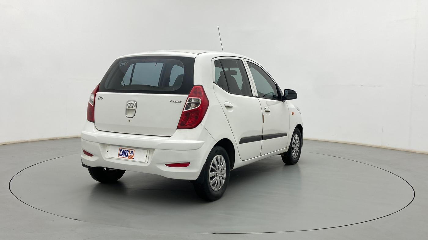 2013 Hyundai i10 MAGNA 1.1, Petrol, Manual, 97,740 km, Right Back Diagonal