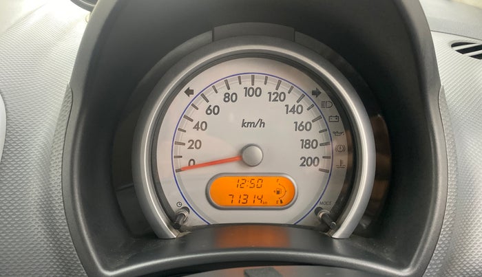 2013 Maruti Ritz VXI, Petrol, Manual, 71,266 km, Odometer Image
