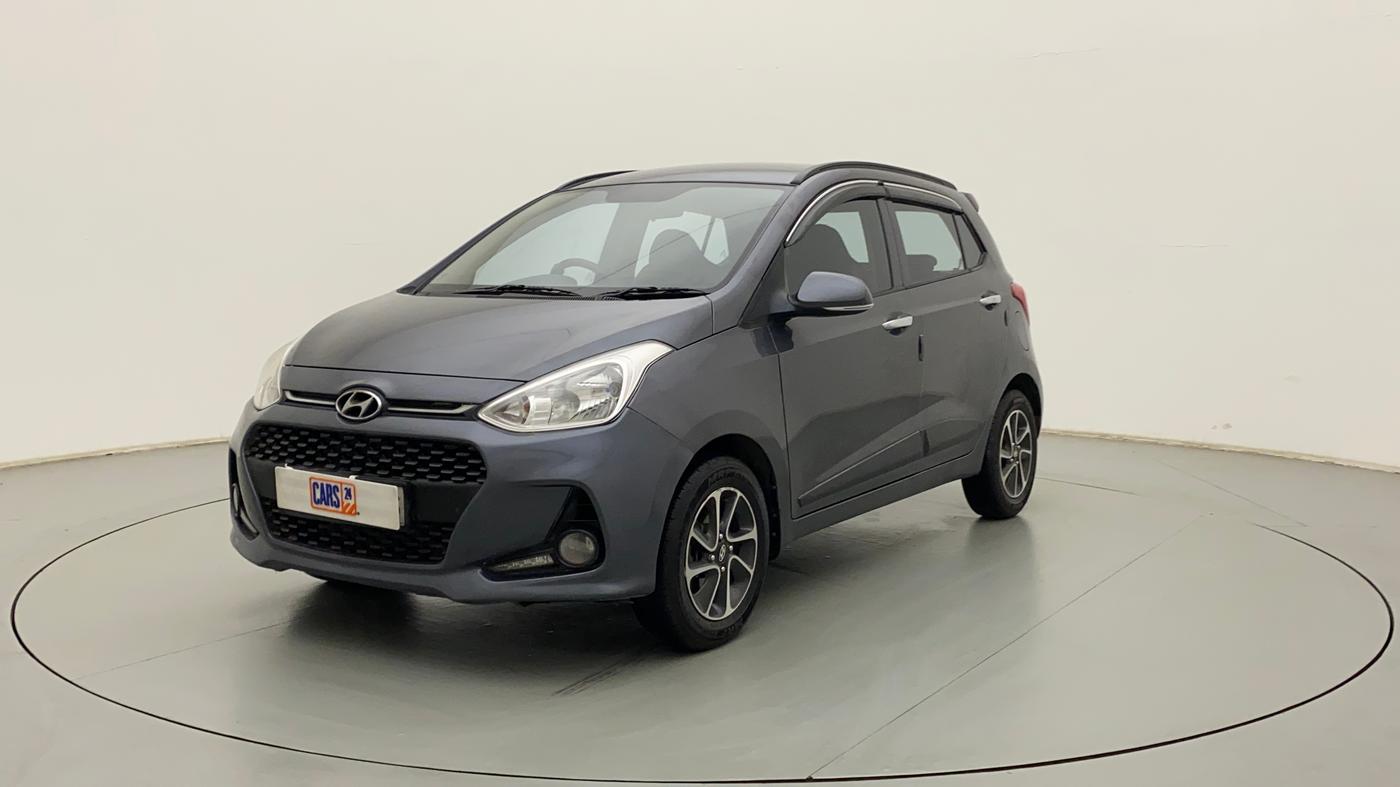 2017 Hyundai Grand i10 ASTA 1.2 KAPPA VTVT, Petrol, Manual, 64,123 km, Left Front Diagonal