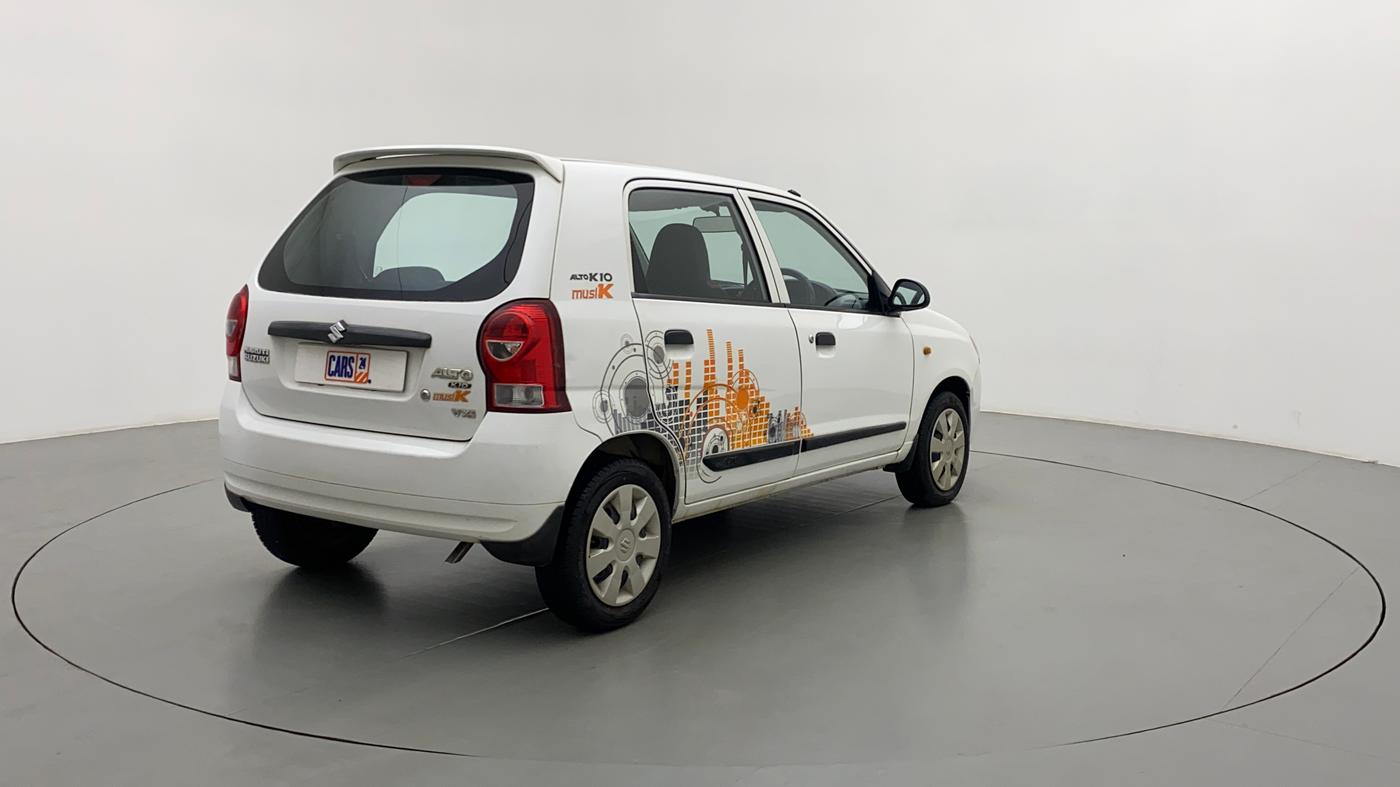 2013 Maruti Alto K10 VXI, Petrol, Manual, 30,250 km, Right Back Diagonal