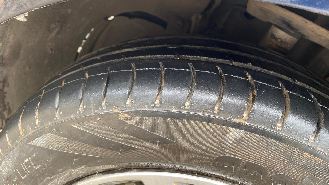 2021 Tata Tiago XZ PETROL, Petrol, Manual, 62,550 km, Left Front Tyre Tread