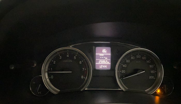 2016 Maruti Ciaz VXI, Petrol, Manual, 25,898 km, Odometer Image