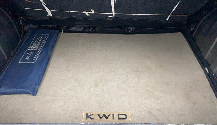 2017 Renault Kwid RXL 1.0 AMT, Petrol, Automatic, 46,620 km, Boot Inside
