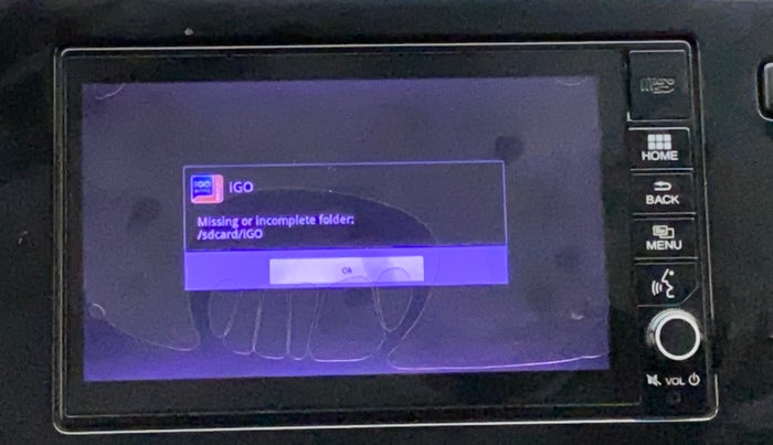 2018 Honda City 1.5L I-VTEC VX CVT, Petrol, Automatic, 41,657 km, Infotainment system - GPS Card not working/missing