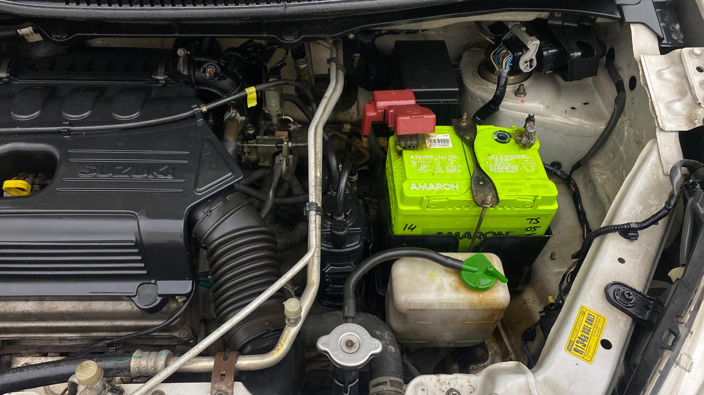 2015 Maruti Wagon R 1.0 VXI, Petrol, Manual, 1,18,289 km, Engine View - Left