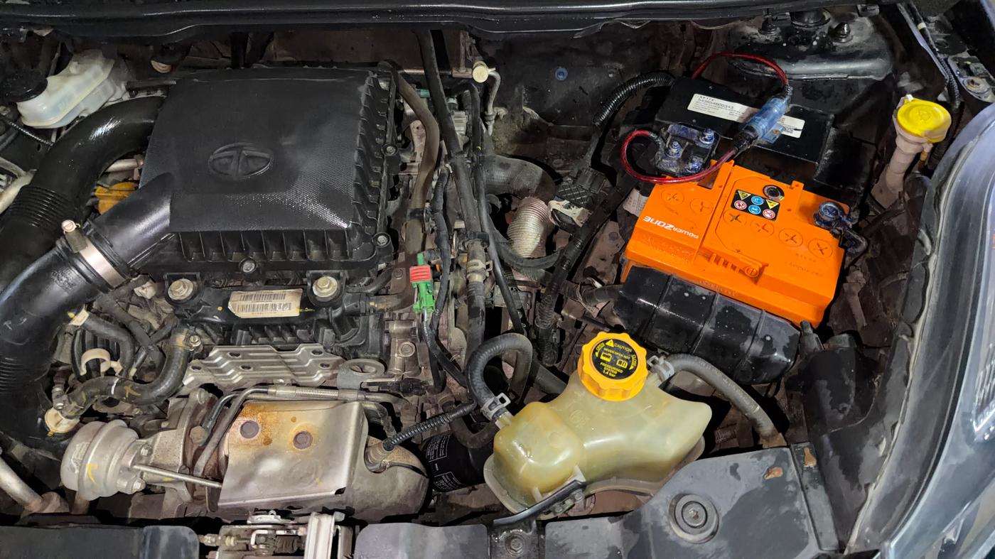 2019 Tata NEXON KRAZ MT PETROL, Petrol, Manual, 49,510 km, Engine View - Left