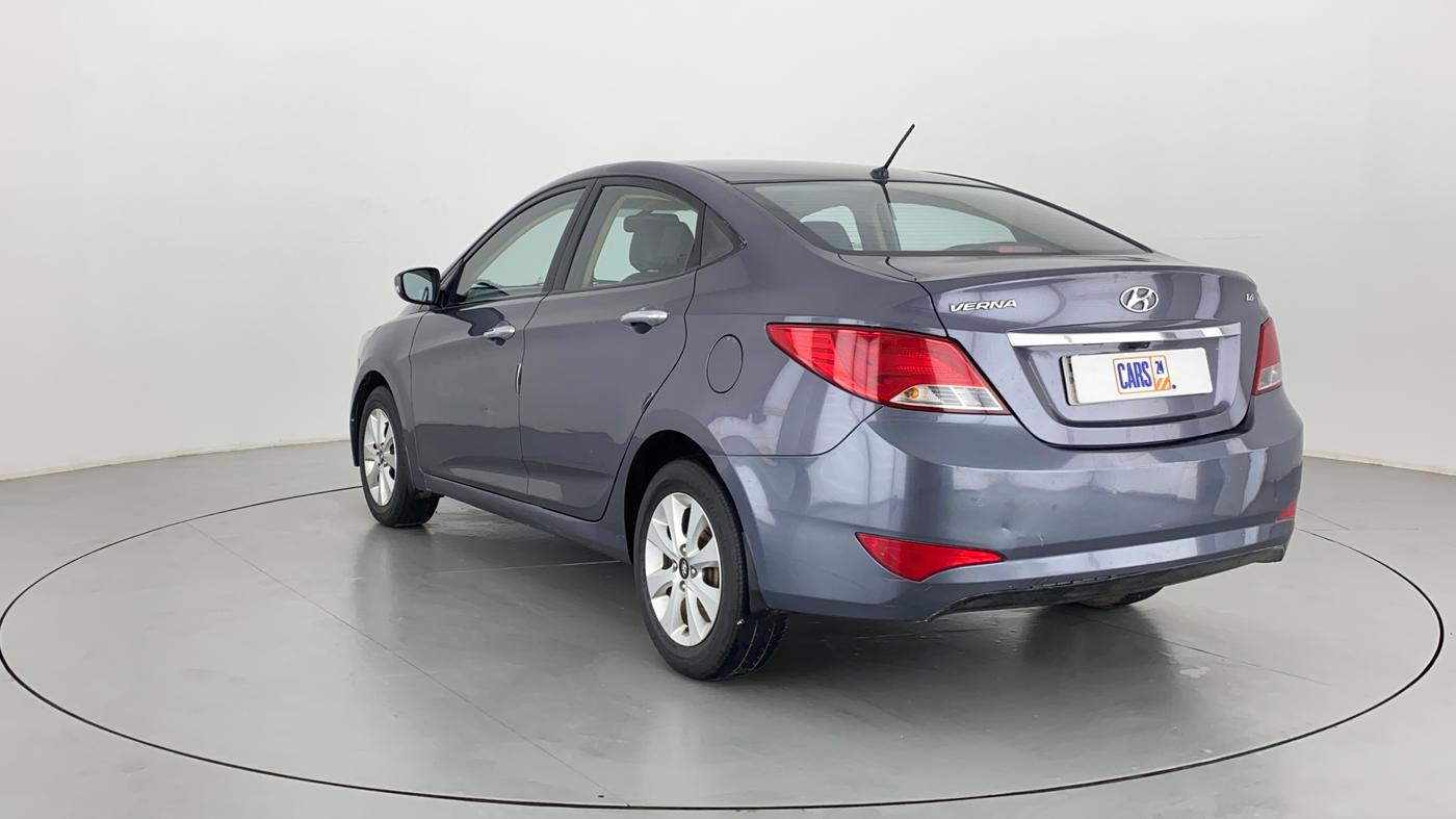 2015 Hyundai Verna FLUIDIC 1.6 VTVT S, Petrol, Manual, 59,493 km, Left Back Diagonal
