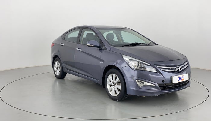 2015 Hyundai Verna FLUIDIC 1.6 VTVT S, Petrol, Manual, 59,493 km, Right Front Diagonal