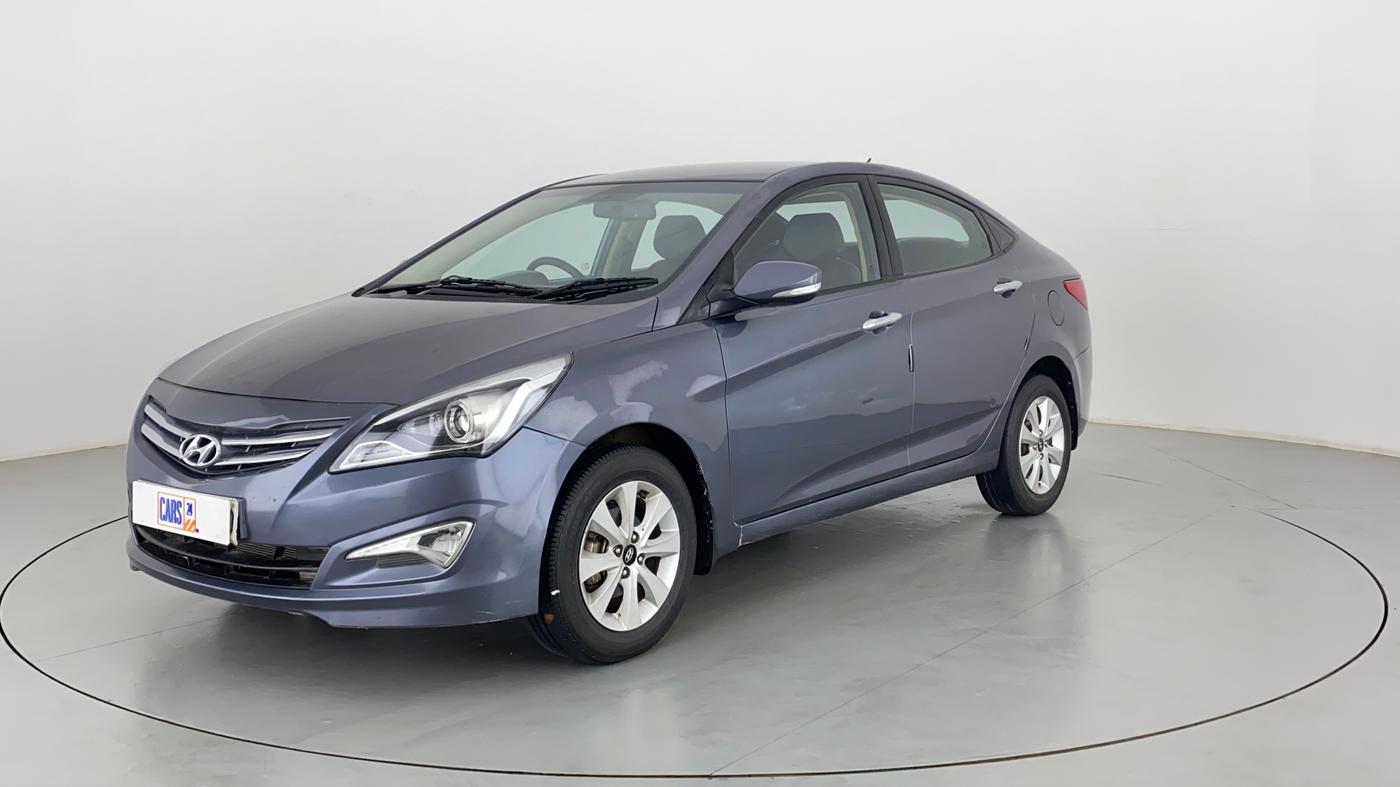 2015 Hyundai Verna FLUIDIC 1.6 VTVT S, Petrol, Manual, 59,493 km, Left Front Diagonal