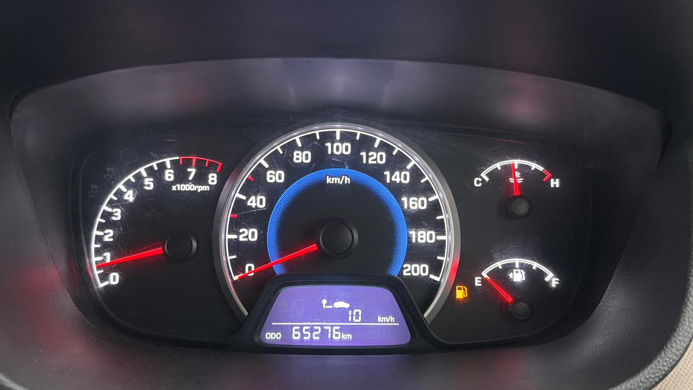2017 Hyundai Grand i10 MAGNA 1.2 KAPPA VTVT, CNG, Manual, 65,266 km, Odometer Image