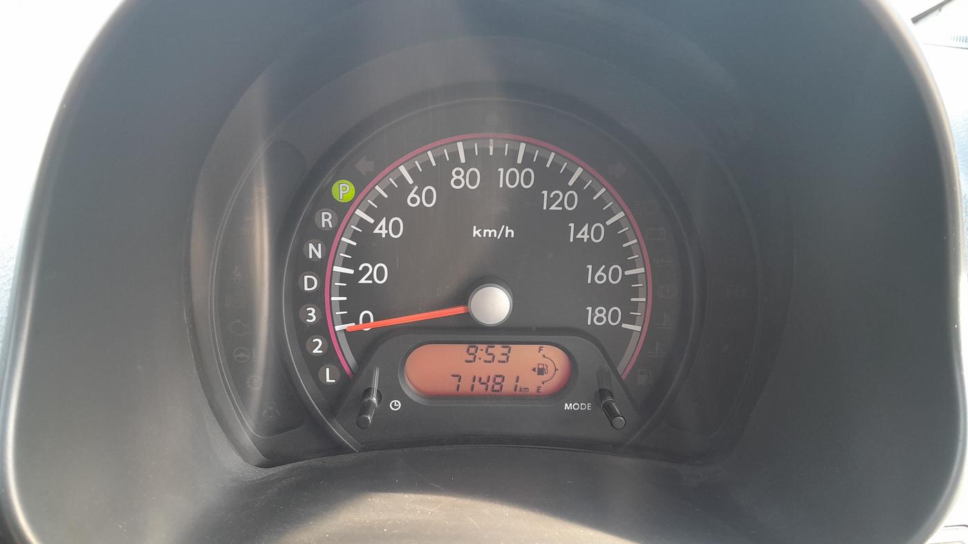 2013 Maruti A Star VXI (ABS) AT, Petrol, Automatic, 71,450 km, Odometer Image
