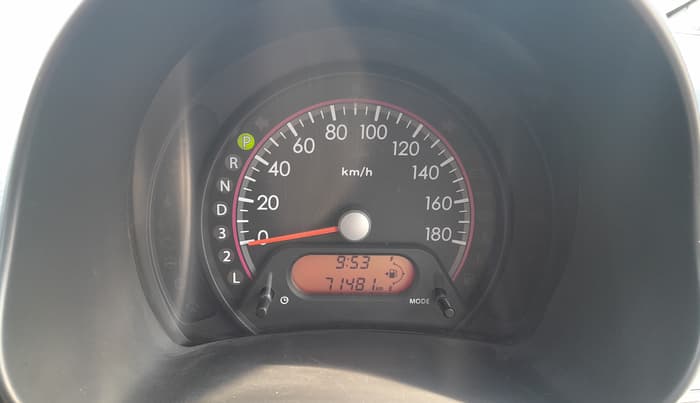 2013 Maruti A Star VXI (ABS) AT, Petrol, Automatic, 71,450 km, Odometer Image