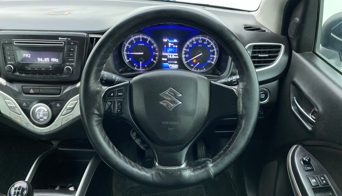 2017 Maruti Baleno ZETA PETROL 1.2, Petrol, Manual, 74,909 km, Steering Wheel Close Up