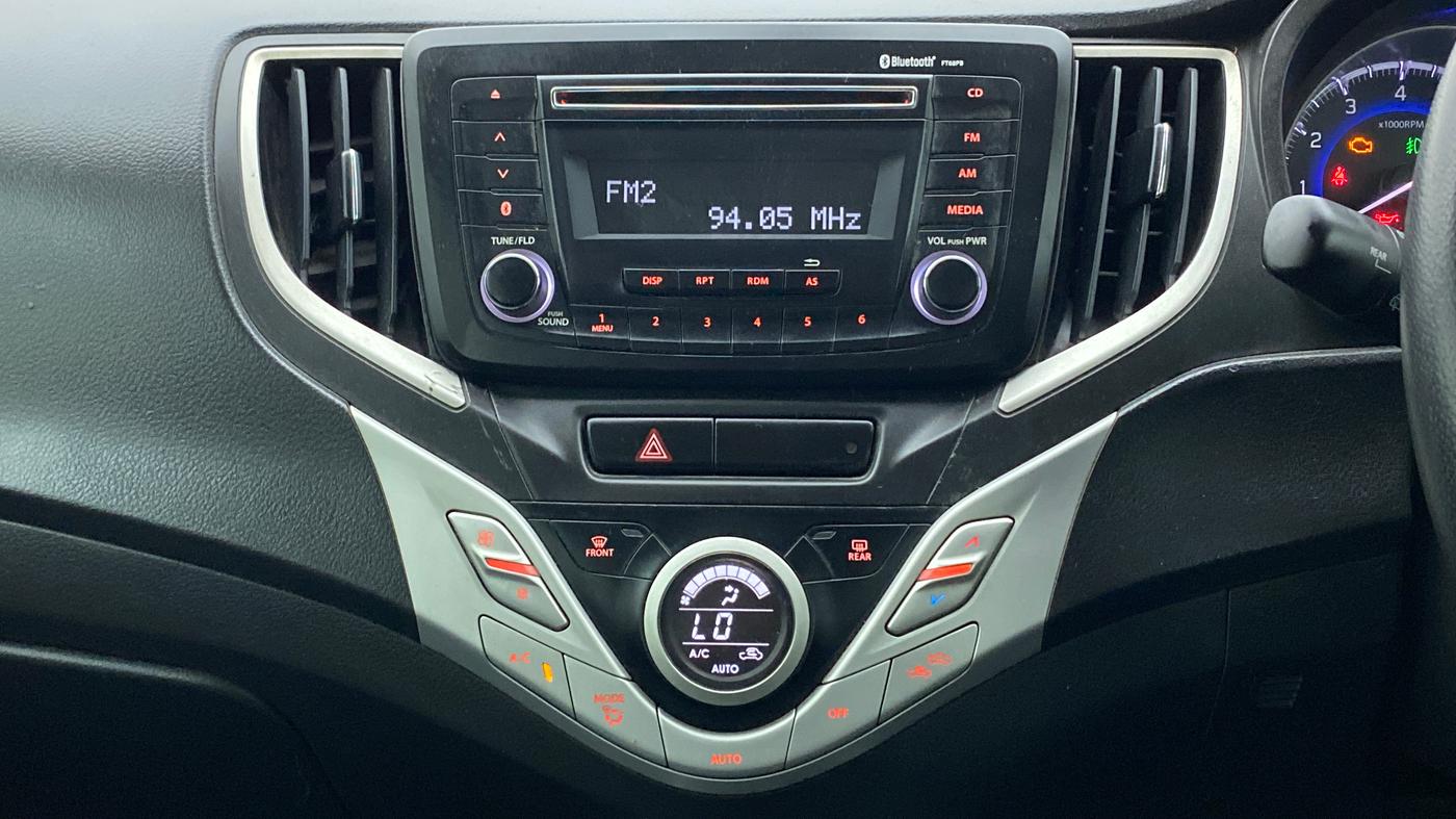 2017 Maruti Baleno ZETA PETROL 1.2, Petrol, Manual, 74,909 km, Air Conditioner