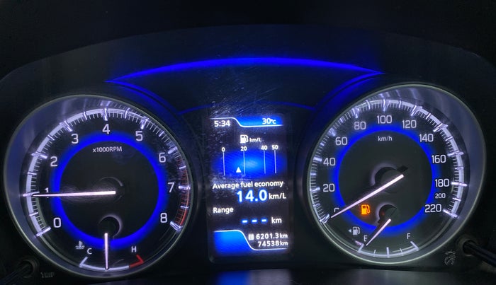 2017 Maruti Baleno ZETA PETROL 1.2, Petrol, Manual, 74,909 km, Odometer Image
