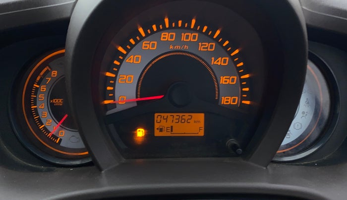 2012 Honda Brio S(O) MT, Petrol, Manual, 47,358 km, Odometer Image