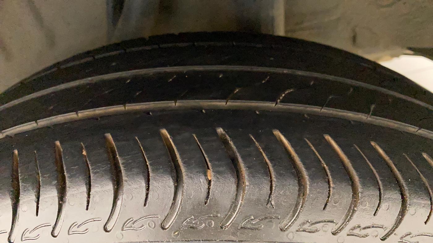 2019 Honda Amaze 1.2L I-VTEC V CVT, Petrol, Automatic, 30,709 km, Left Rear Tyre Tread