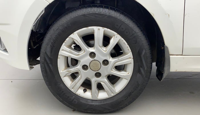 2017 Tata Tiago XZ PETROL, Petrol, Manual, 81,624 km, Left Front Wheel