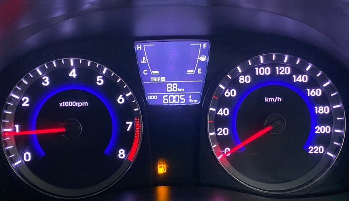 2017 Hyundai Verna 1.6 VTVT SX, Petrol, Manual, 60,051 km, Odometer Image