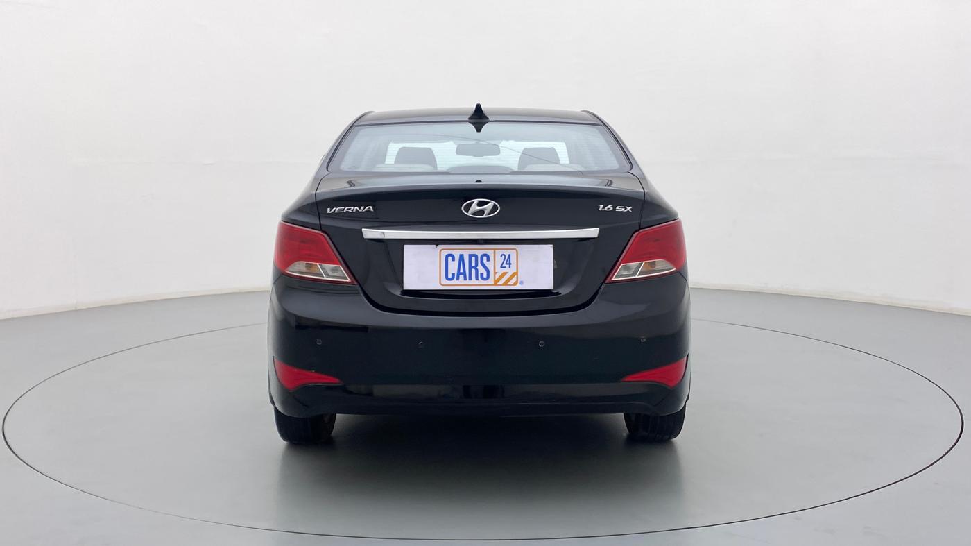 2017 Hyundai Verna 1.6 VTVT SX, Petrol, Manual, 60,051 km, Back/Rear