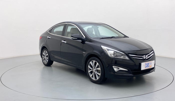 2017 Hyundai Verna 1.6 VTVT SX, Petrol, Manual, 60,051 km, Right Front Diagonal